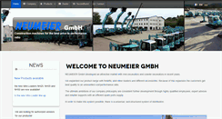 Desktop Screenshot of neumeier-gmbh.com